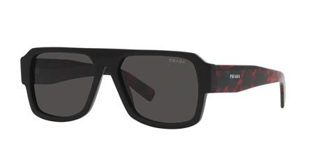 prada pr22ys conceptual rectangle sunglasses|Prada PR 22YS M (56 .